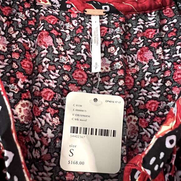 Free People Happy feelings maxi dress size S red carpet - Picture 7 of 10